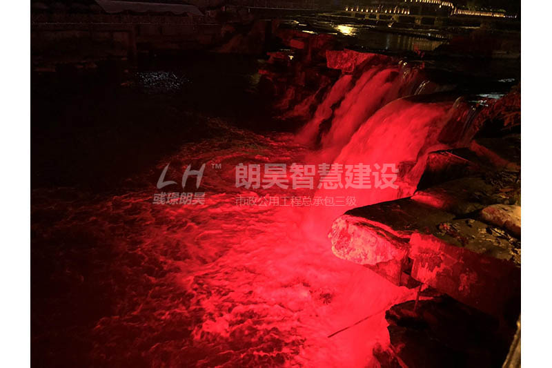 自贡长征大桥河段及公园亮化项目